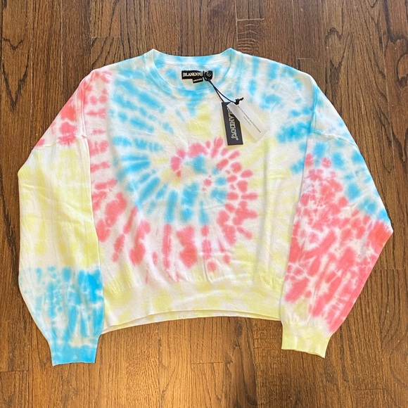 NWT BLANK NYC Tie Dye Sweater - Picture 5 of 7
